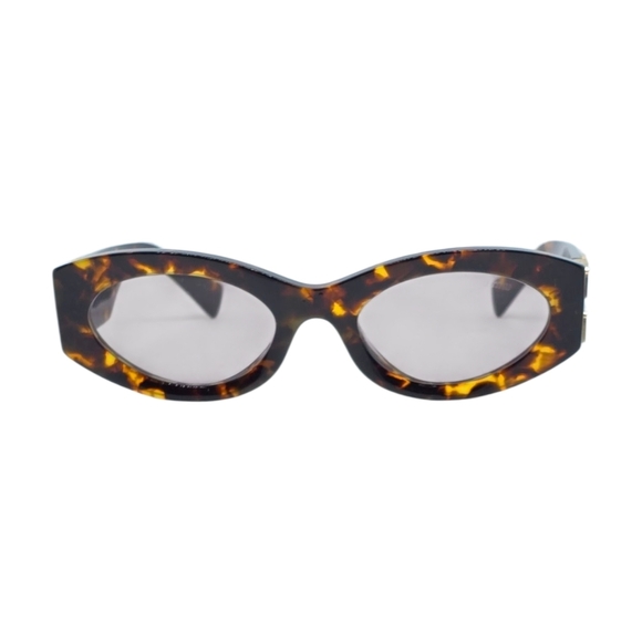 MIU MIU NEW  AND AUTHENTIC SUNGLASSES Tortoise Shell Sunglasses main image 4
